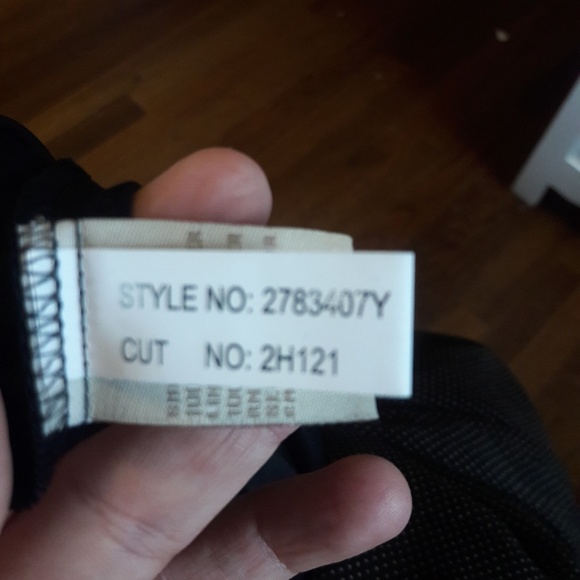 DRESS JONATHAN MARTIN DRESS BLACK WITH  WHITE DOTS - Picture 4 of 7